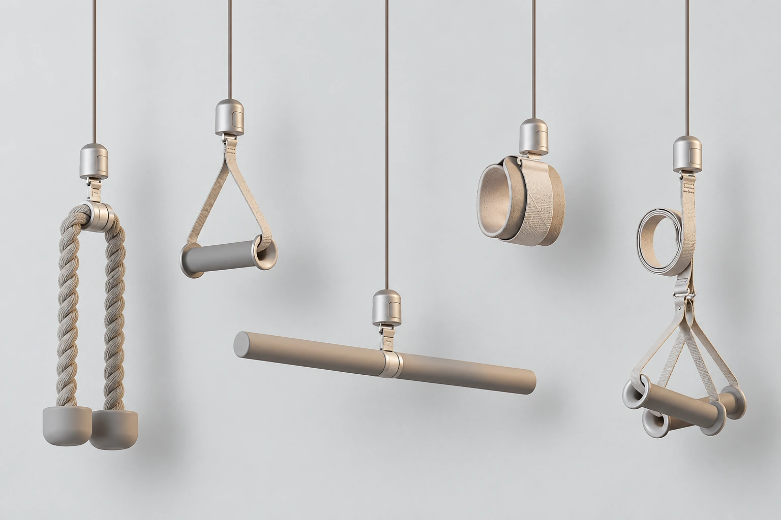 Amp System attachments — illustrative studio reconstruction